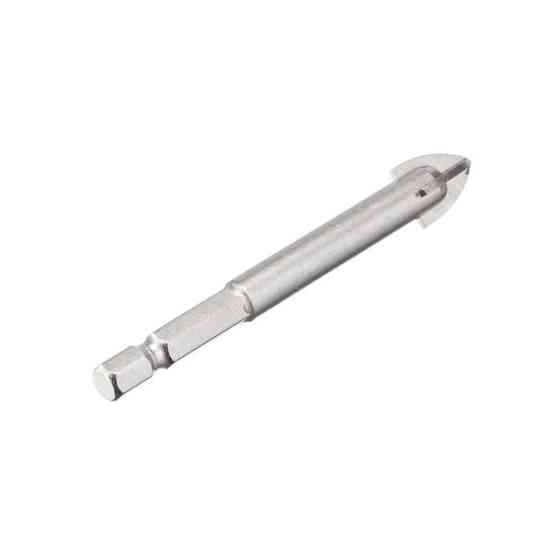 Свердло по склу та кераміці, 12 мм, HEX 1/4" INTERTOOL SD-0292 Київ