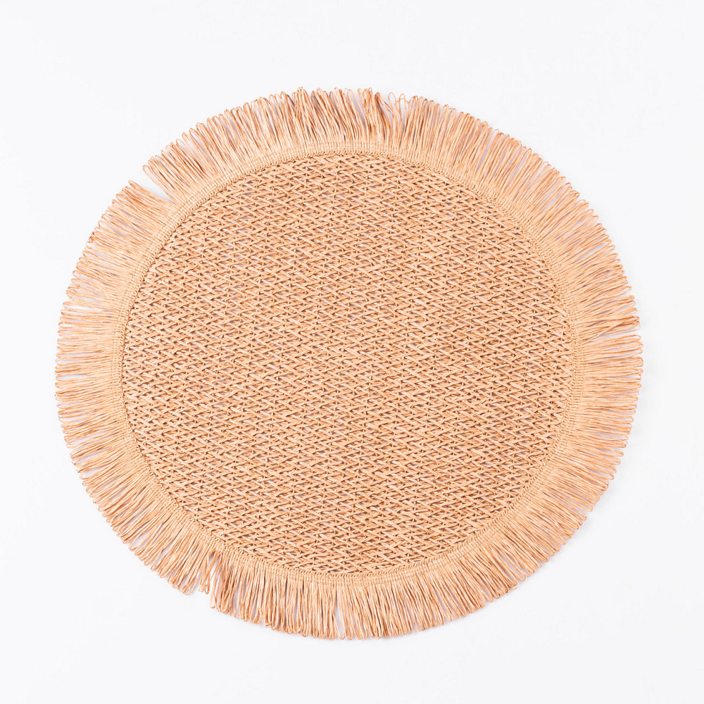 Yiwu Серветка сервірувальна на стіл кругла Ø38 (см) під тарілки HP-35-7BR Коломия - фото 1