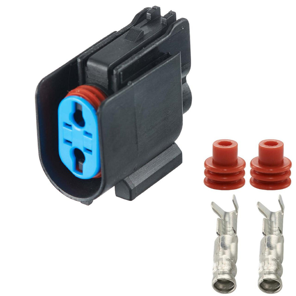 Роз'єм конектор 2-кон., Дат, Abs, Подогр, Форсунок Омив, Лоб, Скла, 98018-0001, Molex Ford 40165 Київ - фото 1