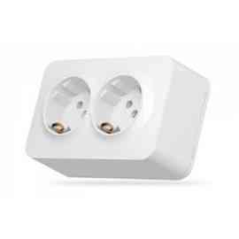 BINERA білий Розетка зовнішня 2-а із заземленням IP20 Videx Житомир