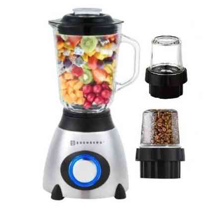 Стаціонарний скляний блендер Edenberg EB-60050 з кавомолкою 2в1 1000Вт QZ-32 Івано-Франківськ