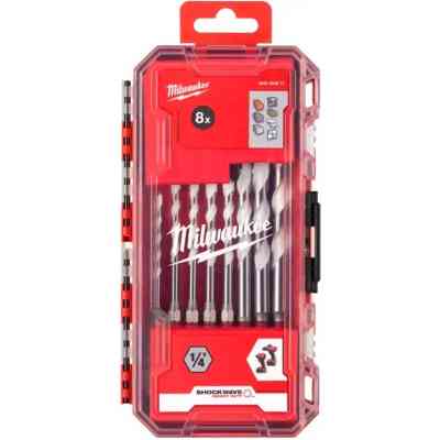 Набор сверл Milwaukee универсальных ShW HEX №2, 8шт (4932493871) Вінниця
