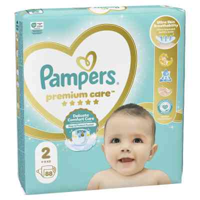 Підгузки Pampers Premium Care Розмір 2 (4-8 кг) 88 шт (8006540857717) Вінниця