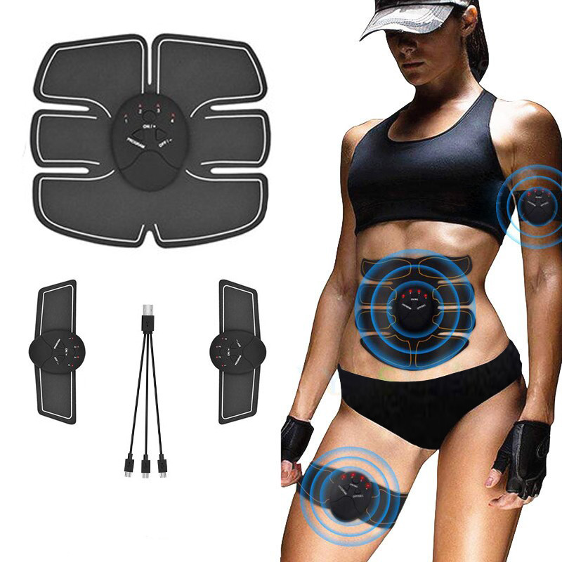 Міостимулятор для преса та біцепсів. Тренажер для стимуляції м`язів живота, талії, спини та біцепса Київ - фото 1