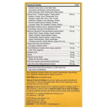 Мультивітаміни Nature's Way Alive! Multivitamin 90 таблеток Київ