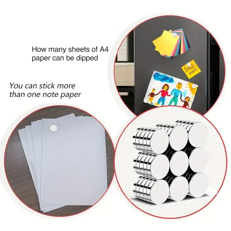 Сильні неодимові магніти-диски, набір 10 штук Київ - фото 15