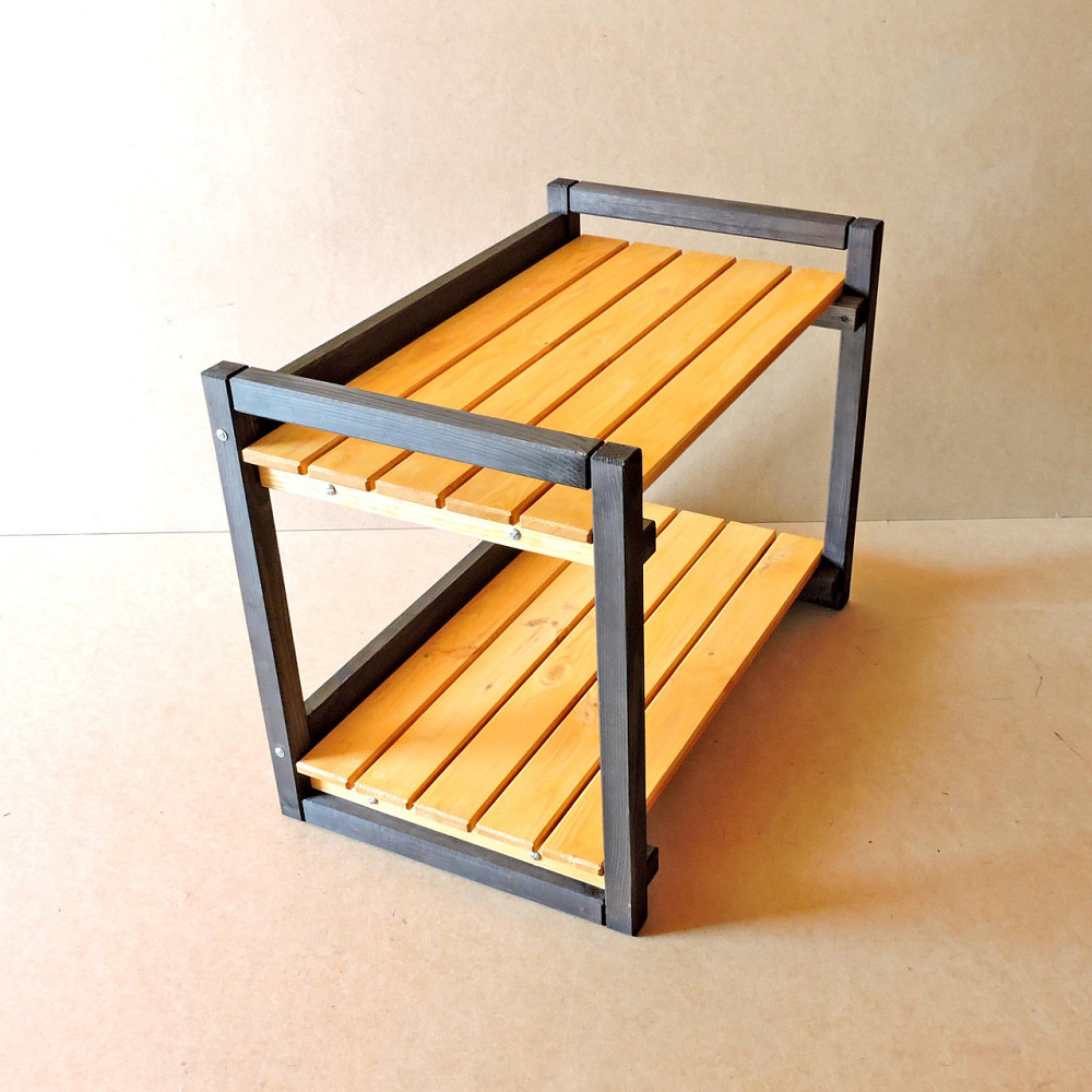 Етажерка розбірна "Брістоль 2" каррі Миколаїв - фото 1