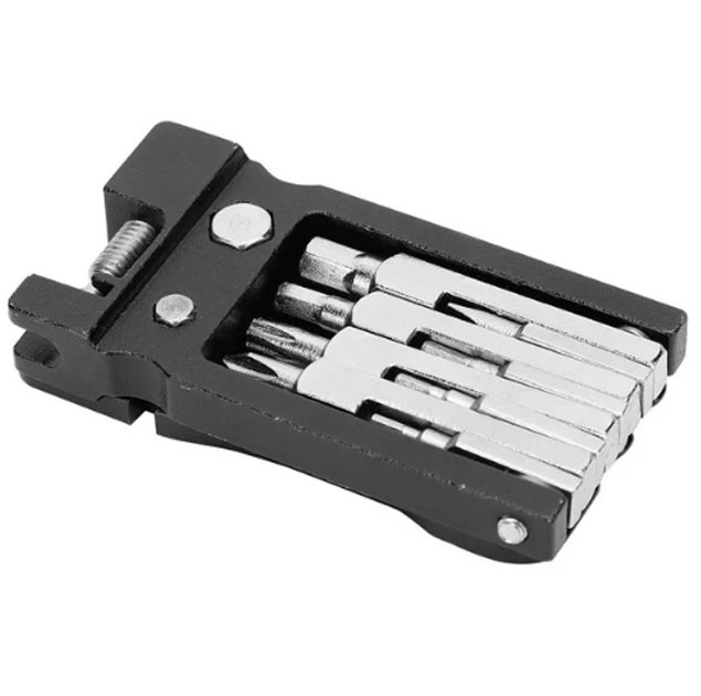 Набір інструментів мультитул велосипедний з бортовими лопатками та вичавкою ланцюга 20 в 1 Бровари - фото 3