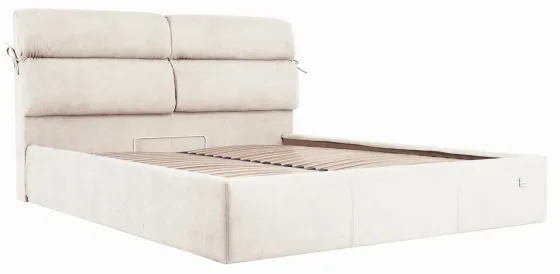 Кровать Edinburgh Standart 140 х 190 см Мисти Milk Бежевый Киев