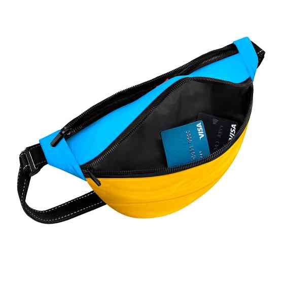 Поясная сумка-бананка WAUDOG Family со съемным ремнем, 