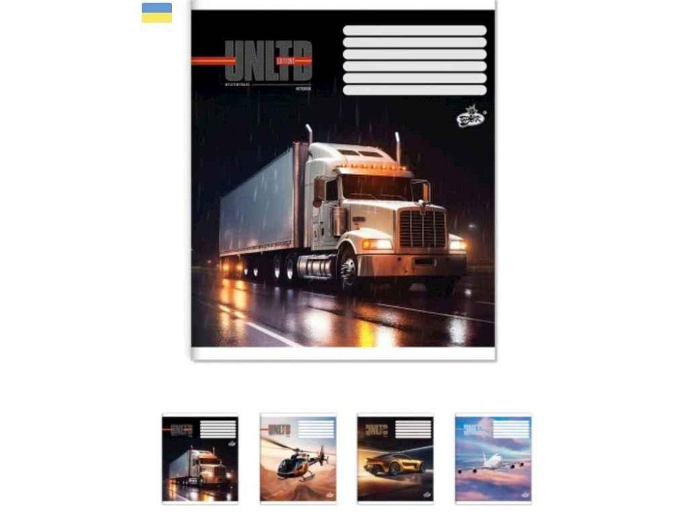 Зошит в клітинку 24арк. 20шт/уп ТВ-109 Мої правила ТМ BRISK Київ - фото 1