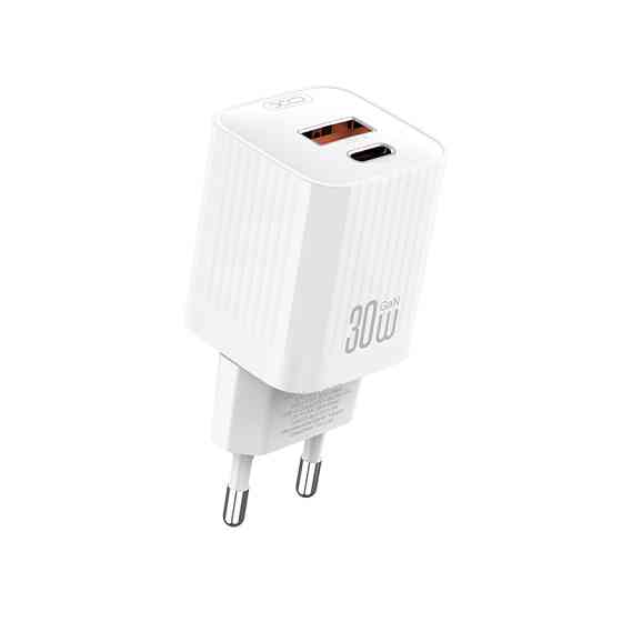 Мережевий зарядний пристрій XO L149 PD30W 1USB-A+1USB-C білий Львів
