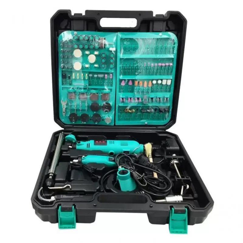 Ручний електричний гравер + гравер Mini 12V з 236 насадками, електричний електричний міні, Дриль гравер LS-69 Львів - фото 6