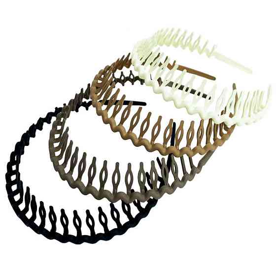 Обідок для волосся "Гребінець" 0203-782, 4 штуки Вінниця