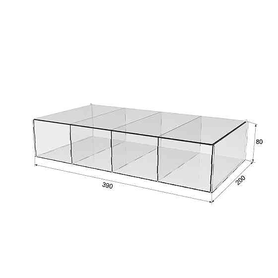 Короб EKOSTAR для ластиков и точилок 4 ячейки Киев