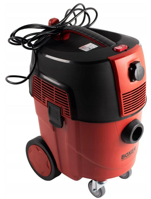 Промисловий пилосос BX-113 для гіпсового пилу, бак 35 л, 4500 Вт, HEPA фільтр, розетка для інструменту Одеса - фото 4
