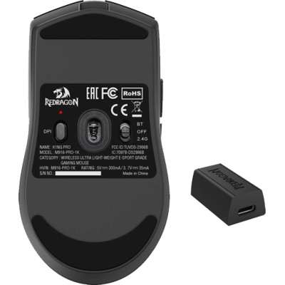 Мишка Redragon M916 Pro-4 Wireless Black (72211) Вінниця - фото 8