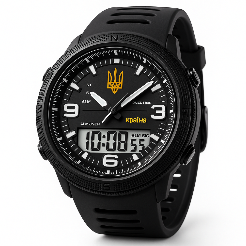 Мужские тактические военные часы SKMEI, Часы мужские спортивные с шагомером Армейские электронные NL-95 Львов - изображение 13