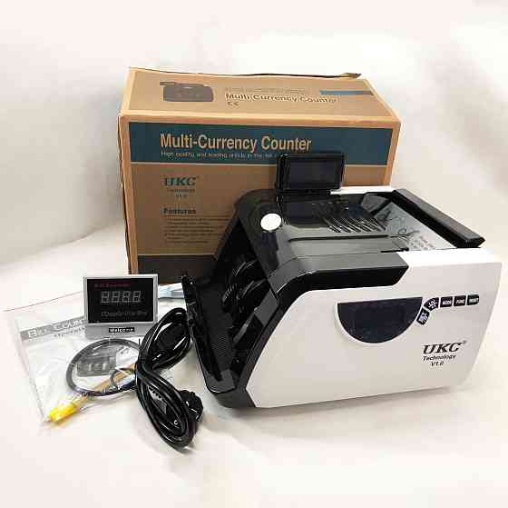 Машина для счета купюр Bill Counter GR-6200, Автоматический счетчик банкнот с QA-289 внешним дисплеем Киев