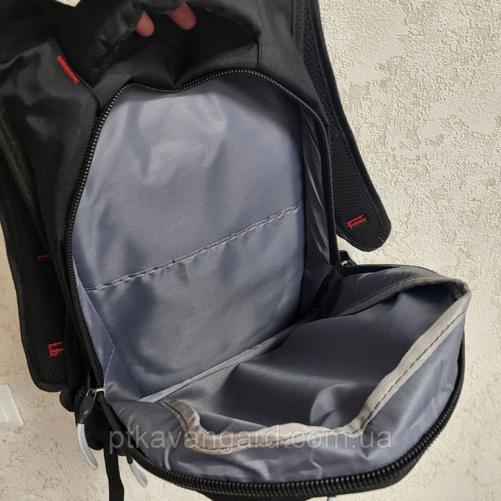 Рюкзак школьный подростковый 35х20х42см (3 отделения, 3 кармана, на молнии, в пакете) 3 вида Хмельницкий - изображение 5