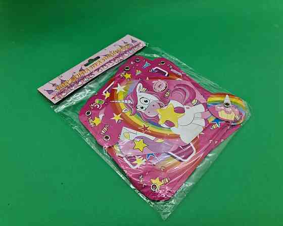 Бумажная гирлянда Единорог ''С днем Рождения'' (1 пачка) Харьков