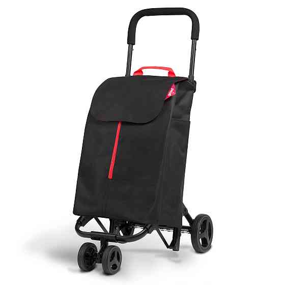 Сумка-тележка Gimi Twin Black (169325) Киев