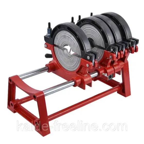 Апарат для стикового паяння ПЕ та ППР труб WEZER РМ-1, 1800Вт, Ø63-160 мм Харків