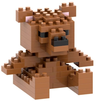 Конструктор BRIXIES Листівка Ведмедик Тедді (220.024) Вінниця - фото 2