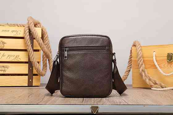 Сумка вертикальна компактна 14993 Vintage Коричневий Київ