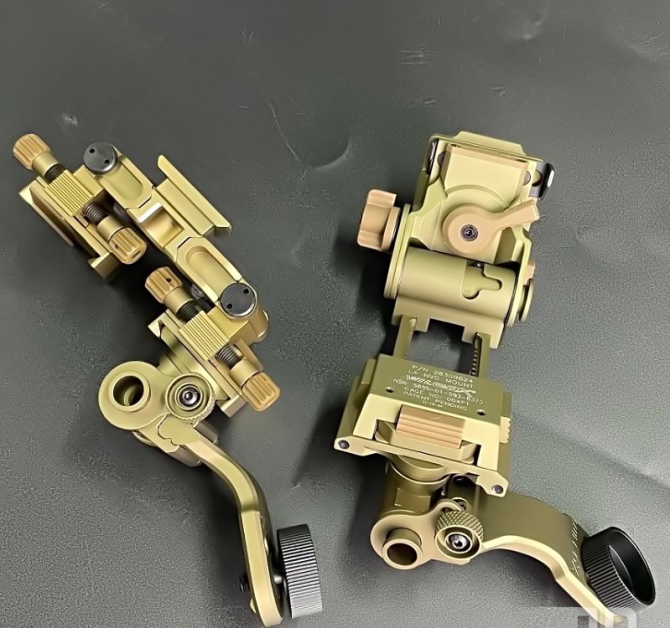 Комплект кріплень Sotac NVG Wilcox L4G24 + J-Arm (метал) для приладу нічного бачення PVS-14 на шолом Койот Вінниця - фото 10