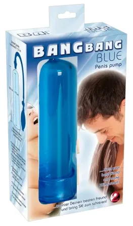Помпа для пениса BANG BANG (синяя) Sex Aura Киев
