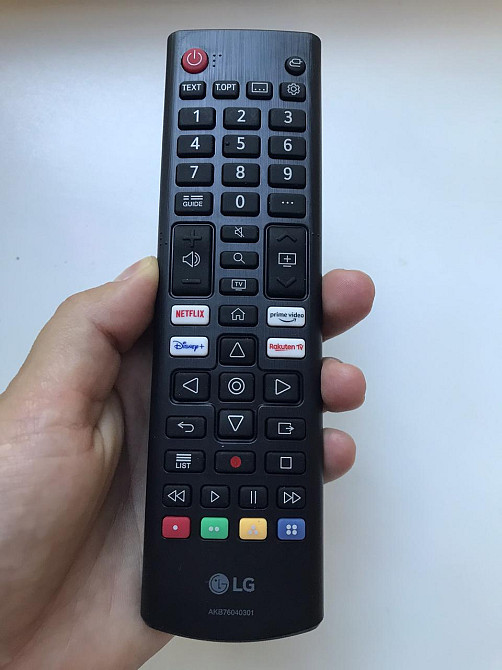 Пульт LG черный оригинальный кнопочный AKB76040301 для тв LG телевизора универсальный Каменское - изображение 2