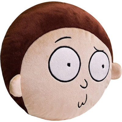 Мягкая игрушка WP Merchandise Rick and Morty Morty's face лицо Рика 36 см (FRMMORPIL22GN002) Винница - изображение 1