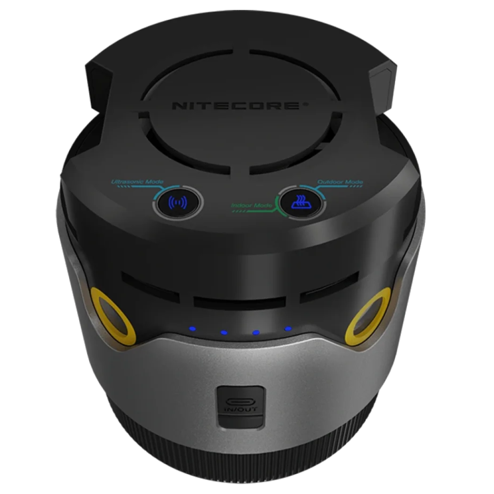 Фумигатор беспроводной Nitecore EMR30 с Power Bank (нагрев и ультразвук) с пластинами Винница - изображение 4