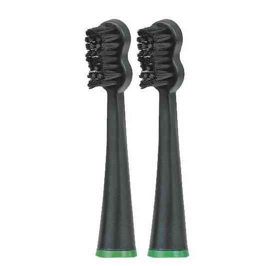 Насадки для звукової електрощітки Black Whitening ІІ Ink Black (чорні) Megasmile 2 шт Київ