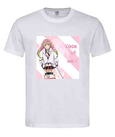 Футболка «Мицури Канроджи» — стиль для фанатов аниме Клинок, рассекающий демонов Белый, S Городище