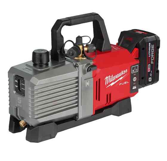 Насос вакуумный аккумуляторный MILWAUKEE, M18 FVP5-801 с адаптером (зарядное устройство M12-18 FC, 1 аккумулятор М18 FB8 8Ач) Одесса