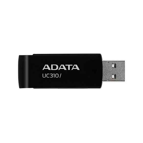 Flash A-DATA USB 3.2 UC310 64Gb Black Киев