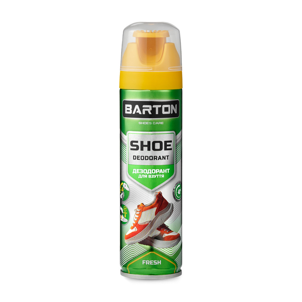 Дезодорант для взуття Barton Fresh аерозоль 150мл Львів - фото 1