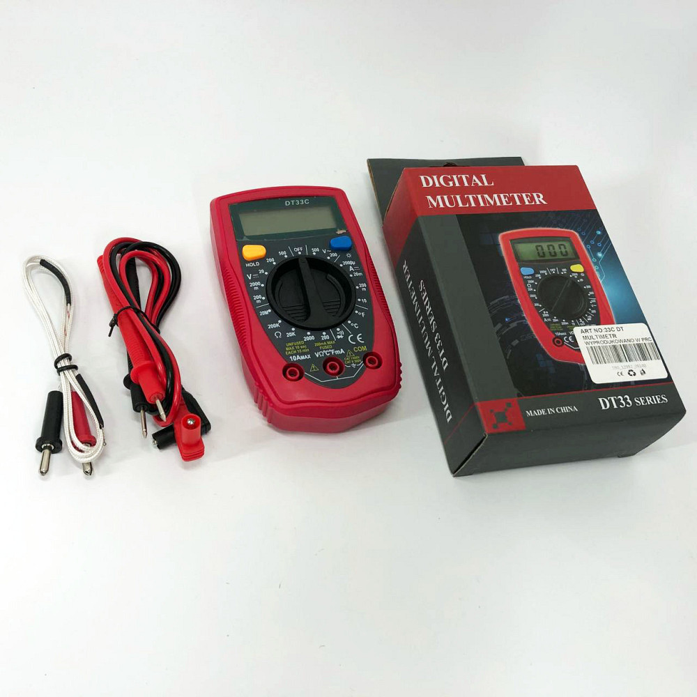 Качественный мультиметр 33 C DT DIGITAL, Универсальный мультиметр для электроники OM-85 Львов - изображение 10