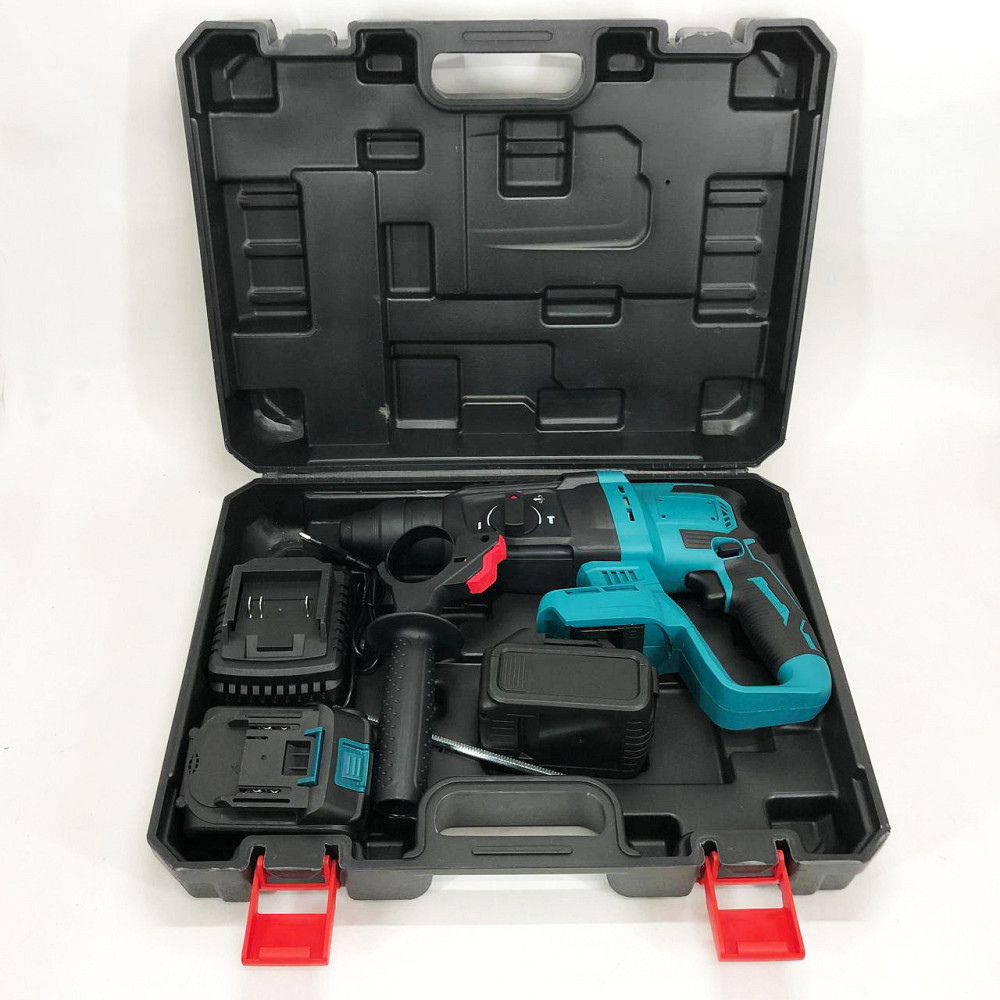 Перфоратор з функцією довбання KRAFFTEC 48V 2 акб, Перфоратор для роботи в для роботи з каменю PS-94 Львів - фото 18