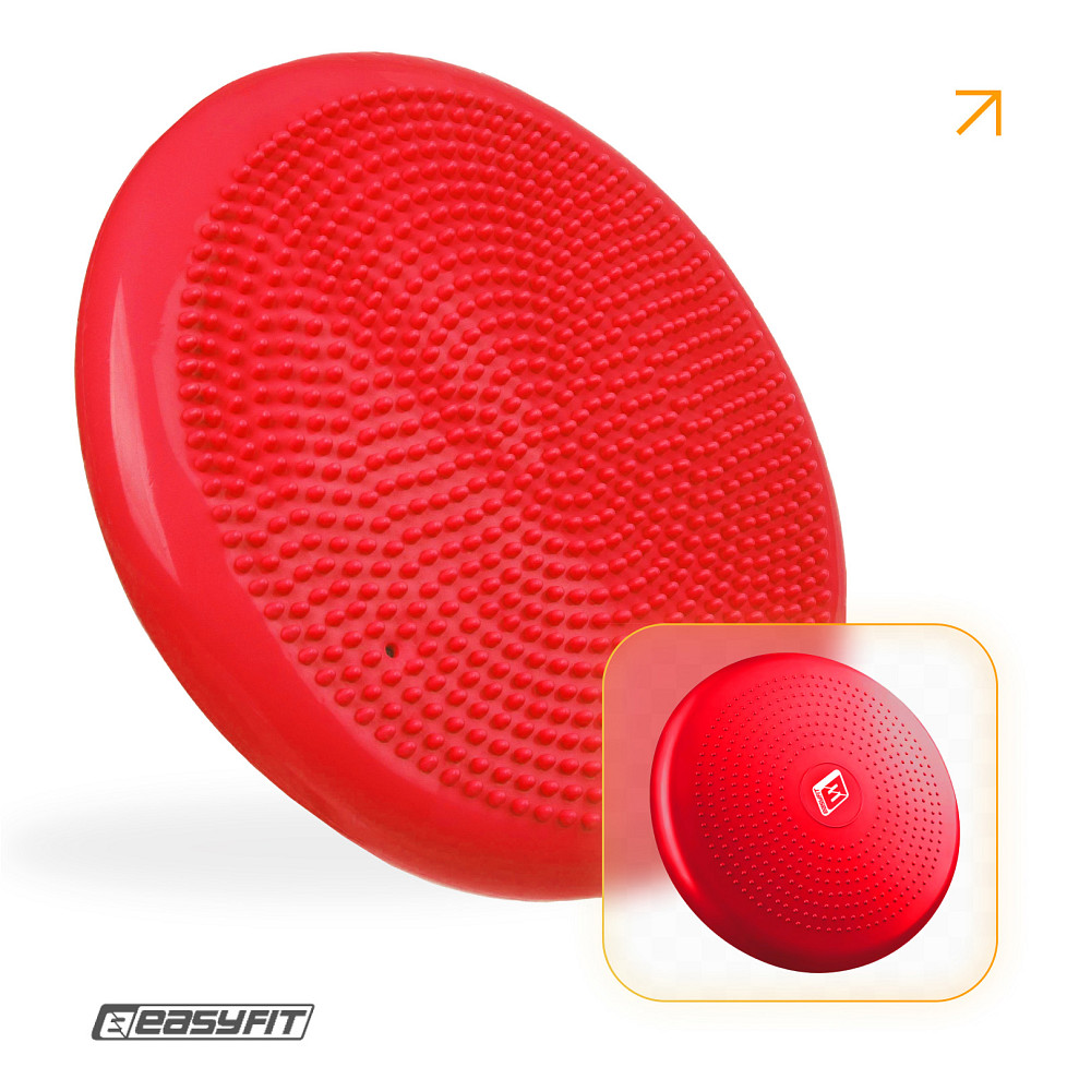 Балансувальна масажна подушка EasyFit Червоний Коломия - фото 1