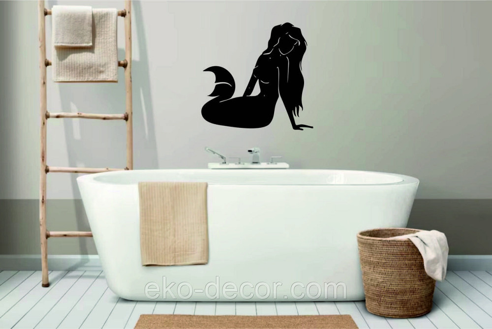 Декоративное настенное 3D Панно «Русалочка» Декор на стену с объемом Киев - изображение 5