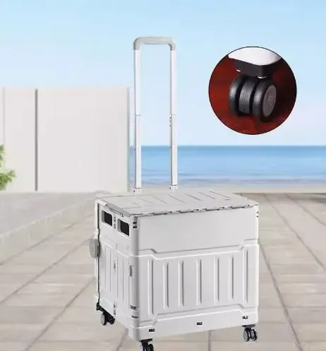 Тележка с ручкой,складная корзина, 8 колёс YN8823 Коломия - фото 5