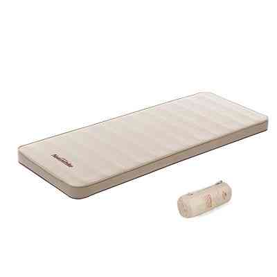 Туристический коврик Naturehike Самонадувний 10 см одинарний з помпою NH20FCD08 бежевий (6976023925214) Винница