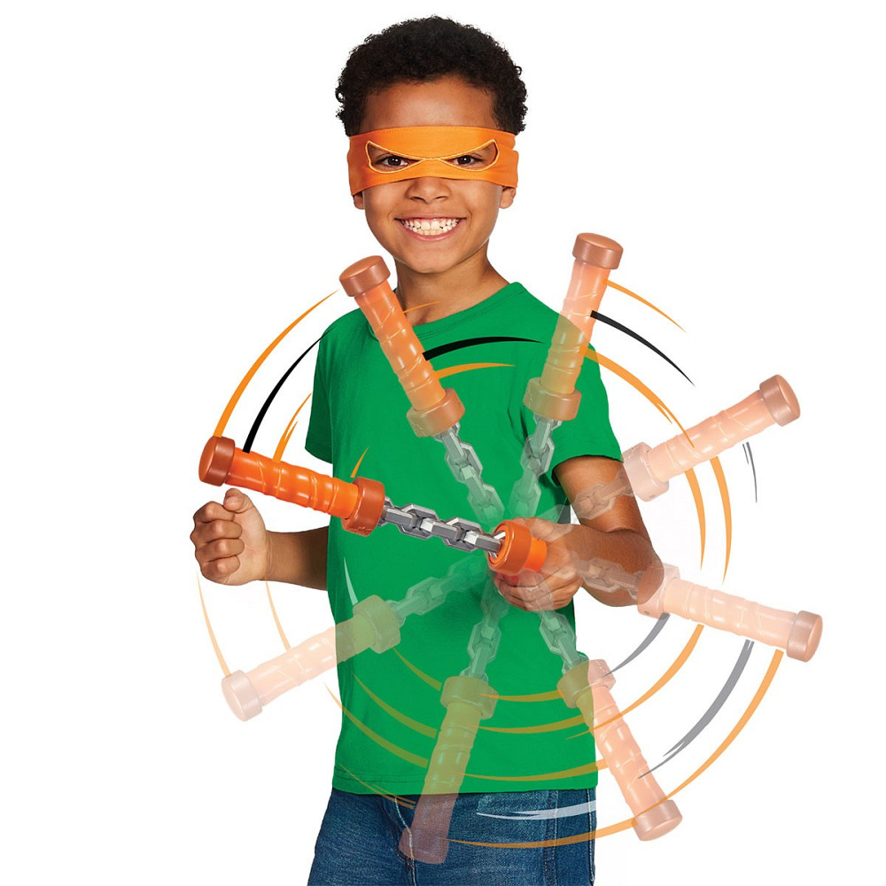 Набір іграшк. зброї Мovie III W3 - Нунчаки Мікеланджело Обертальний удар Днепр - изображение 5