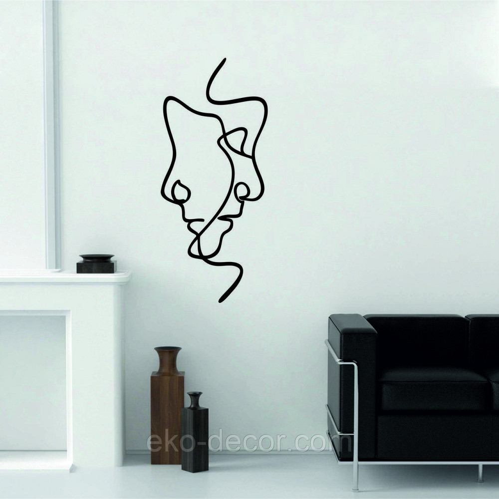 Декоративне настінне Панно «Він та Вона», Декор на стіну Київ - фото 2