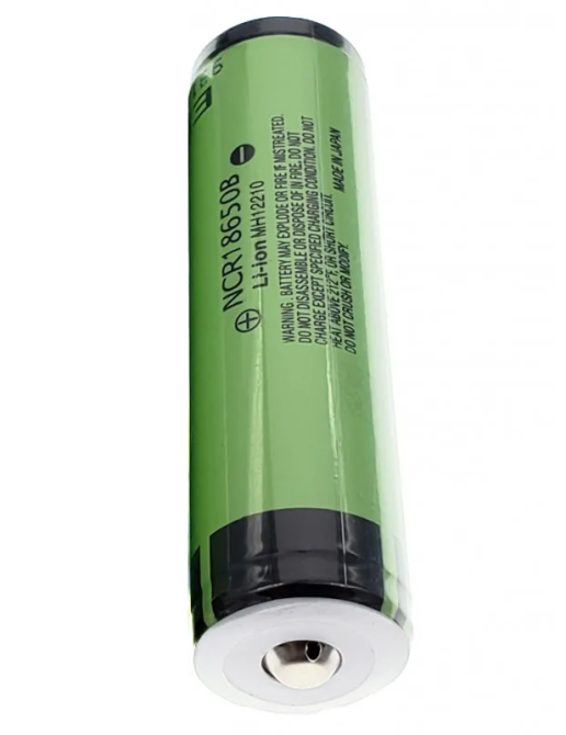 Защищенный Li-Ion аккумулятор Panasonic NCR18650B 3400 mAh (Зеленый) Киев - изображение 1