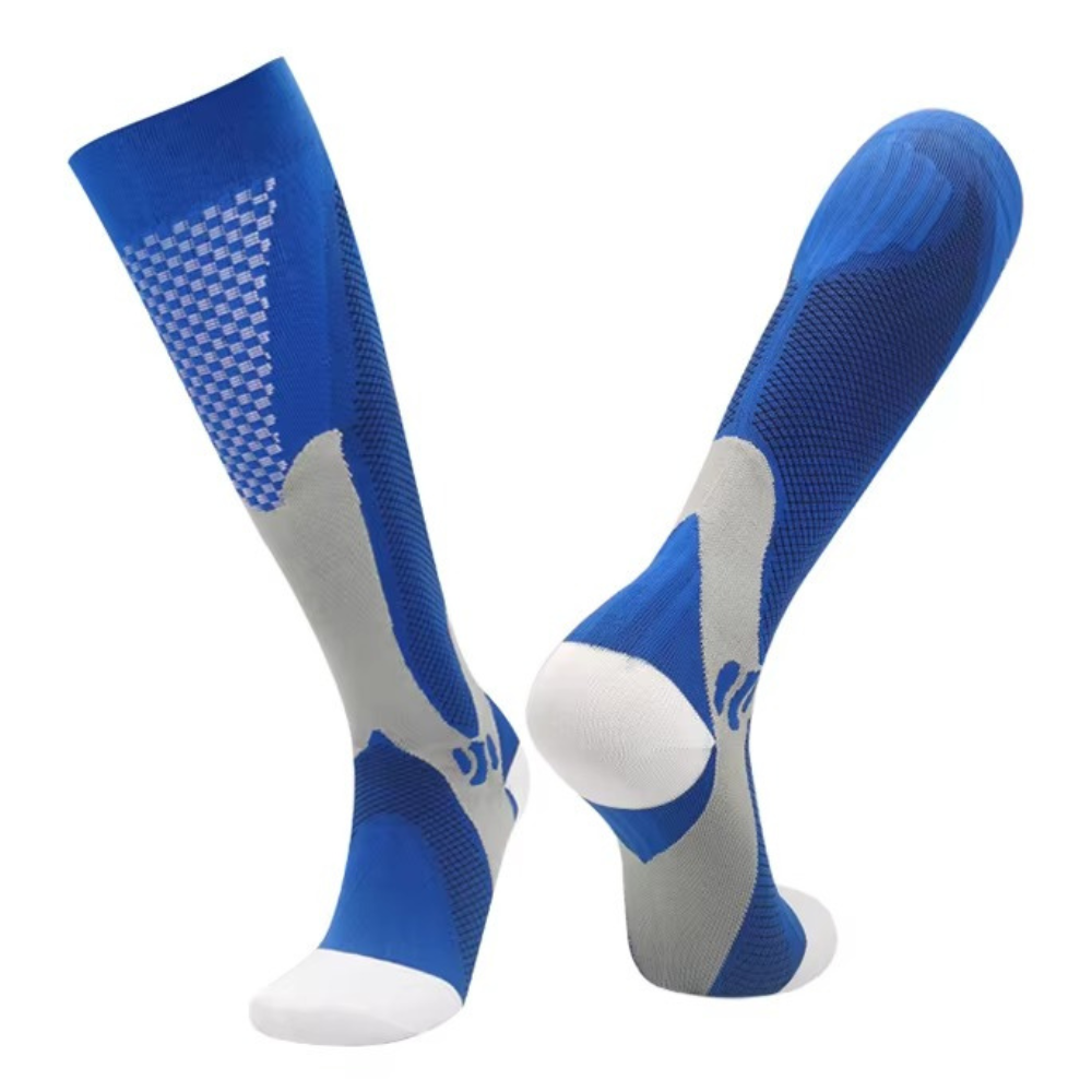 Гетры футбольные игровые, тренировочные, спортивные, унисекс, (EU 42-45) размер L, цвет синий Каменец-Подольский - изображение 6