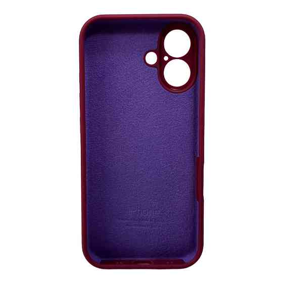 Чохол для смартфона Silicone Full Case AA Camera Protect for Apple iPhone 16 47,Plum Київ